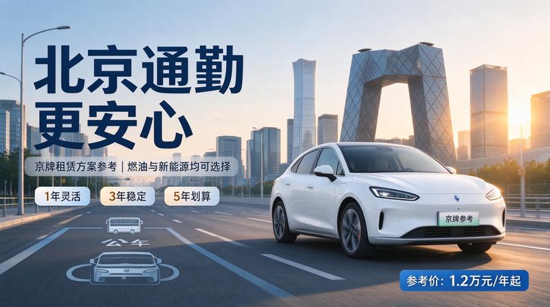 北京车牌租赁业务场景展示